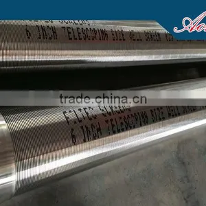 Wedge Wire Screen and Stainless Filters Fro Water and Oil Well,screen Filter,johnson Screen,tianjin Aokai,stainless Screen thumbnail-1