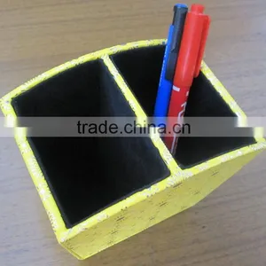 Wooden Desk Organizer Pen Holder thumbnail-1