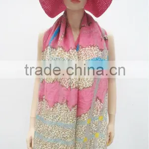 Leopard Pattern Scarf,100% Polyester Scarf,Fashion Accessories thumbnail-1