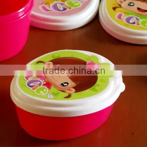 Gift Idea Sweet Girl Stackable&nestable Plastic Snack Box Set thumbnail-6