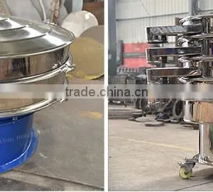 Stainless Steel Rotary Vibrating Screen for Rice Flour thumbnail-5