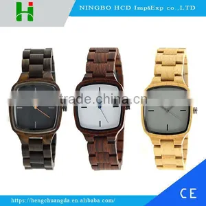 2016 High Quality Sandalwood Quartz Wooden Watches for Couple thumbnail-1