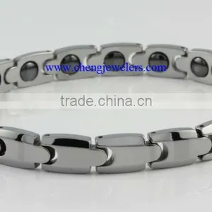 Fashion Jewelry Tungsten Bangles Bracelets, Male Bracelets, Steel Bracelet thumbnail-1