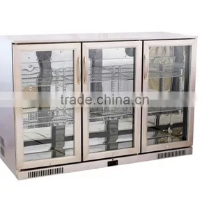 Supermarket Beverage Display Fridge With Three Sliding Glass Door 108L ~ 330L thumbnail-2