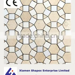 Golden Select Glass Ceramic Mosaic Wall Tile for Sale thumbnail-4