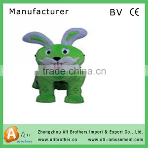 High Quality Funny Coin Operated Amusement Ride Battery Walking Animal thumbnail-1