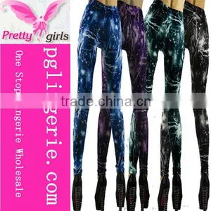 Wholesale Sexy Galaxy Leggings,woman Jean Floral Leggings Hot Sale thumbnail-1