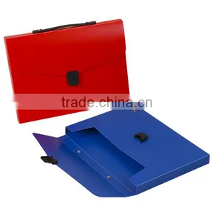 A4 Solid Color PP Document Case/Document Bag thumbnail-1