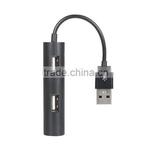 New 2015 Factory Supply Slim Shape Low Cost USB2.0 Hub High Speed 4 Ports USB Hub for PC and Laptop thumbnail-3