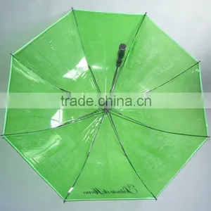 Transparent Umbrella Straight Umbrella Auto Open Umbrella thumbnail-2