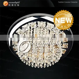 Chandelier Contemporary Crystal Lighting Crystal Hanging Light OM88034-4W thumbnail-5