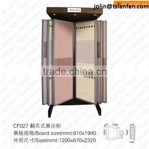 CF027 the New Design Marble Steel Display Stands /Stone Display Rack thumbnail-1
