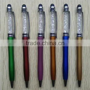Trending Hot Products 2016 Soft Black Stylus on the Top Slim Crystal Stylus Pen thumbnail-2