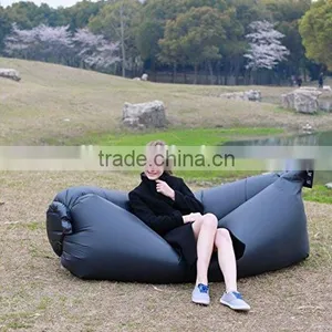 2016 Wholesaler Inflatable Banana Sleeping Bag Hangout Bag thumbnail-6