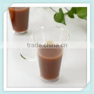 Hand Blown Double Wall Glass Mug Lead Free Double Wall Glass for Coffee thumbnail-3