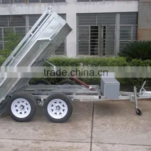 Tandem Axle Hydraulic Tipping Trailer Sale thumbnail-1