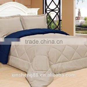 Down ALternative Reversible 3pc Comforter Set thumbnail-1