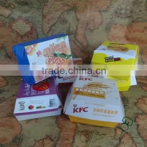 Take Away Cardboard Box for Hamburger thumbnail-1