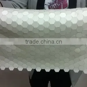 Alumina Ceramic Mat, Square, Hexagonal Ceramic Element With Net Backing thumbnail-4