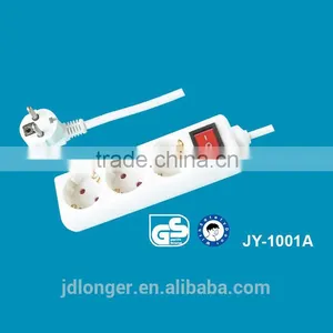 Hot Sale High Quality 3 Way Switch Extension Socket Power Strip GS CE 16A 220V China Socket Children Protector thumbnail-1