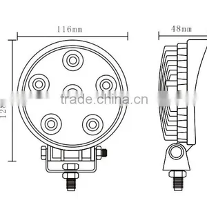 IP67 Waterproof 18w Led Work Lights Led Lighting for Boats thumbnail-4