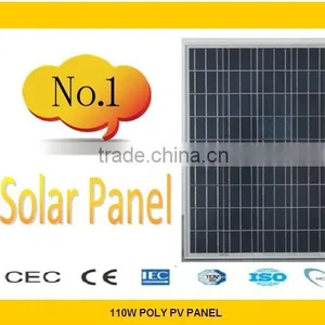 TUV MCS CEC Certificated Polycrystalline 110W Solar Module thumbnail-1