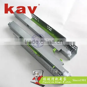 Soft Closing Kitchen Drawn Slide Concealed Slide Under-mount Full Extension to All Kinds of Wooden Drawer thumbnail-1