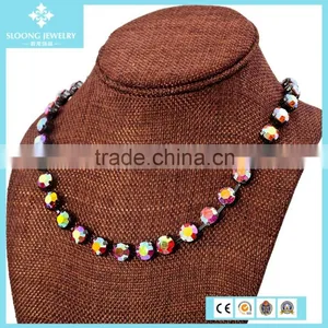 Fashion Wholesale Austria Crystal Necklace Jewelry thumbnail-4