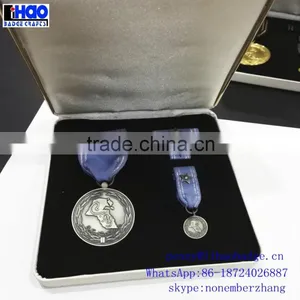 Factory High Quality Zinc Alloy Metal Military Medal With Box thumbnail-1