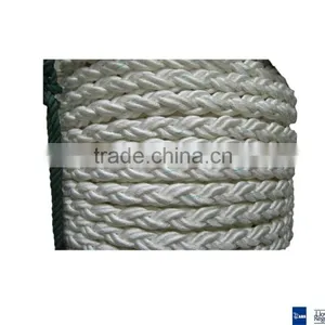 High Tensile Strength 8 Strand Polyester Rope Hawser Line thumbnail-1