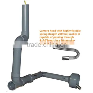 TVBTECH 3299F Self Leveling Water Pipe Inspection Camera With Meter Counter And Dvr Function thumbnail-3