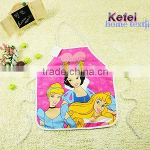 Printed Cotton Cartoon Kid's Bib Art Cooking Apron thumbnail-1