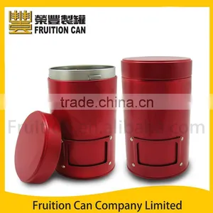 Tall Round Tin With Twist Lid and Label Holder thumbnail-1