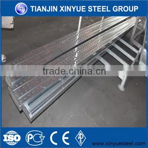 Scaffolding System 50*250mm Galvanized Steel Walking Plank for Building Construction thumbnail-1