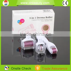 2015 Handsome Home Use 3 in 1 Micro Derma Roller With Low Price thumbnail-1