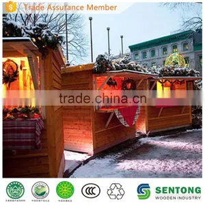 Christmas Wooden Selling Booth thumbnail-1