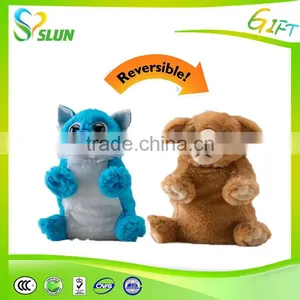 20cm Big Animal Design Sitting Plush Mouse With Embroidery thumbnail-2