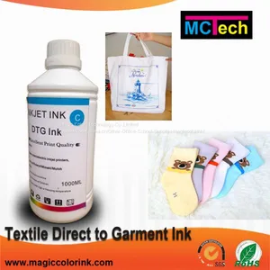New Premium Pure Cotton Dtg Textile Pigment White Ink For Brother Gt3 Gt-361 Gt-3 Series thumbnail-1