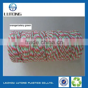 100% Cotton Dyed Colour Packing Gift Twine for Christmas Day thumbnail-3