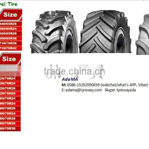 Radial Tractor Tire 520/85r38, 420/90r30, 380/90r46, 320/90r46, 580/70r38 thumbnail-1