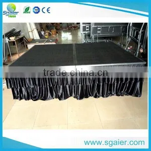 24 Inch to 32inch Adjustable Steel Folding Stage 1.83*2.44m thumbnail-1