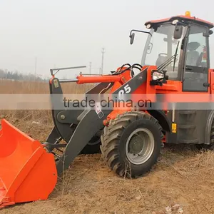 2016 New Style 2.5 Ton Small Wheel Loader With Pallet Forks thumbnail-4