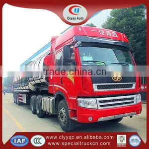 3 Alxes 40000 Liters Milk Transportation Semi Trailer Truck thumbnail-1