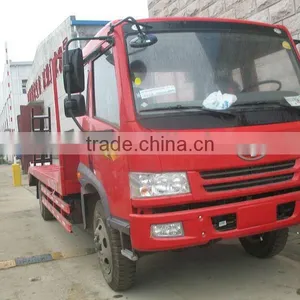 FAW 8-12t Flat Bed Truck,flat Bed Tow Trucks for Forklift Transportation thumbnail-1