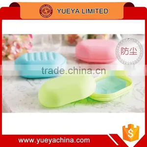 Soap Dish Case Holder Container Box F Home Travel Outdoor Hiking Camping Plastic thumbnail-2