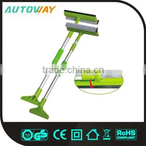 Aluminium Handle 10" Telescopic Long Handle Window Squeegee thumbnail-1