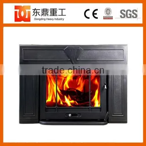 Multi Fuel Cast Iron Inset Type Wood Burning Fireplace With Good Appearance thumbnail-5