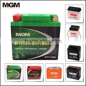 12v7ah HT7-FPS Lithium Motorcycle Battery thumbnail-1