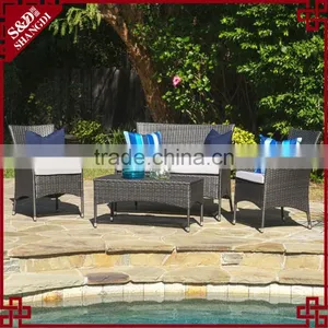 S&D 2016 Popular PE Rattan Wicker Garden Furniture Outdoor Furniture thumbnail-1