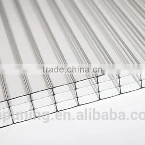 Polycarbonate Types of Roof Covering Sheets Muti-wall Structure 100% Bayer Material thumbnail-2